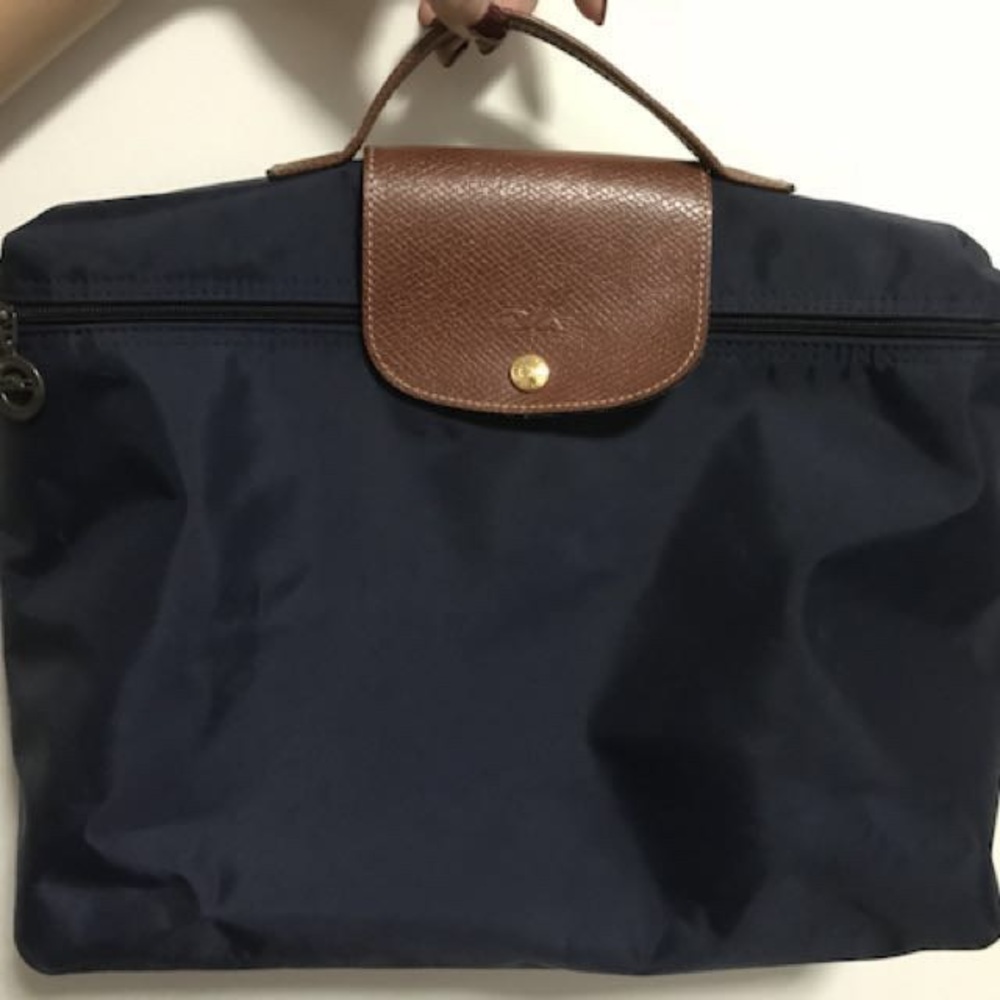 LONGCHAMP LA Pilage brief case! *authentic*
